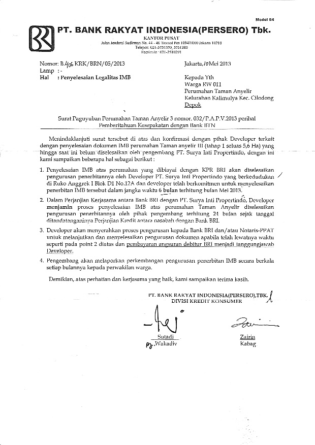 Detail Surat Peringatan Bank Bri Nomer 12