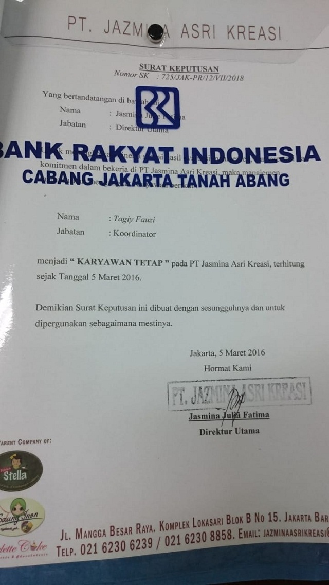 Detail Surat Peringatan Bank Bri Nomer 18