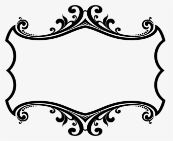 Detail Black And White Frame Design Nomer 11