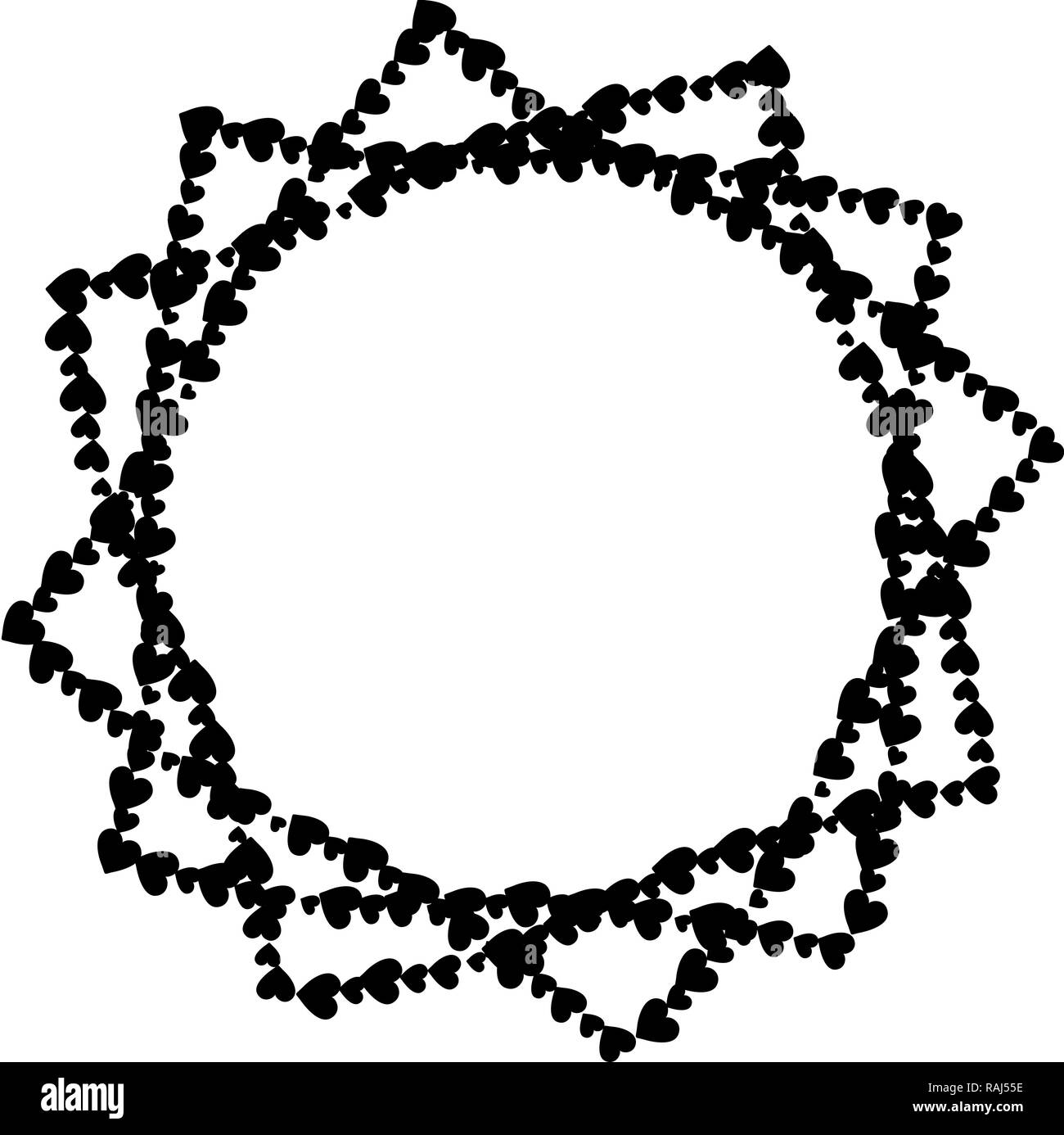 Detail Black And White Frame Design Nomer 21