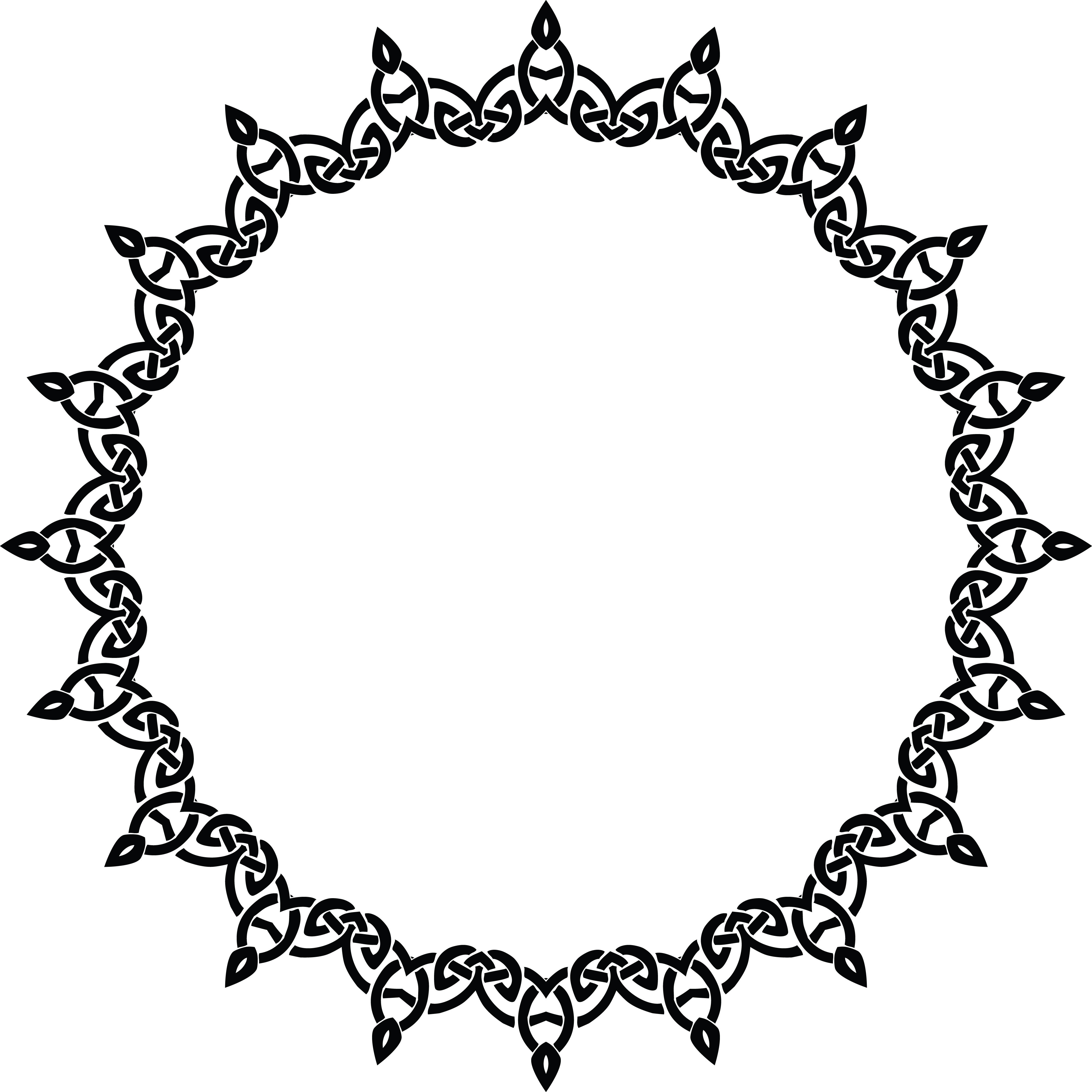 Detail Black And White Frame Design Nomer 7
