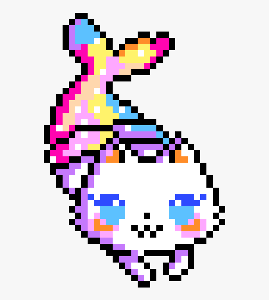 Detail Cat Pixel Art Nomer 21