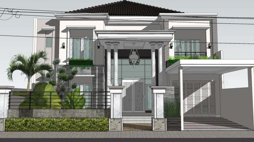 Detail Download Gambar Rumah Format Sketchup Nomer 6