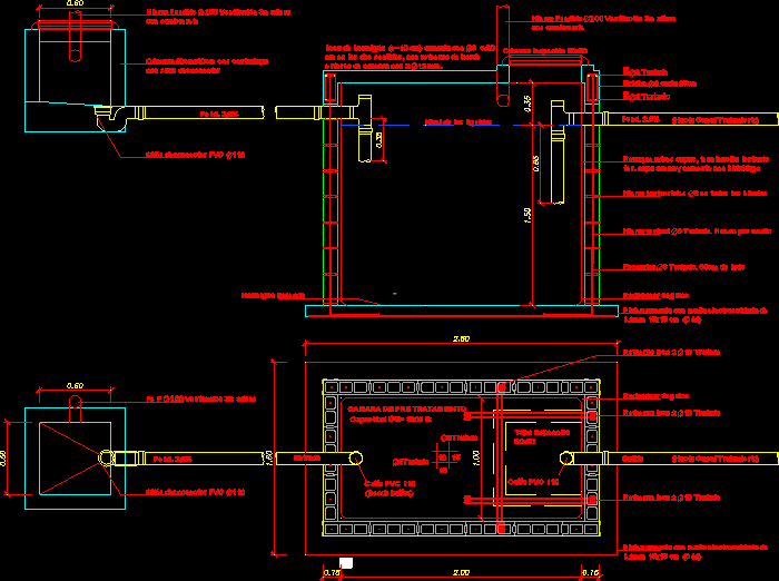 Detail Download Gambar Septic Tank Autocad Nomer 15