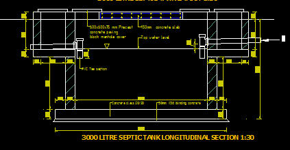 Detail Download Gambar Septic Tank Autocad Nomer 41