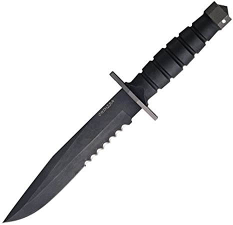 Detail Gerilltes Kampfmesser Nomer 3