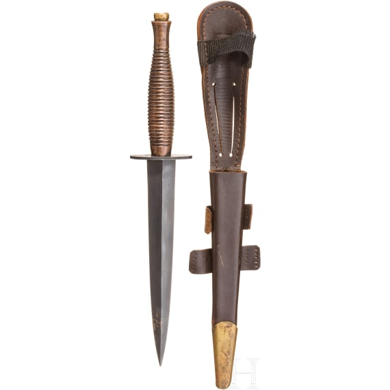 Detail Gerilltes Kampfmesser Nomer 6