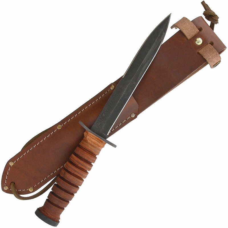 Detail Gerilltes Kampfmesser Nomer 7