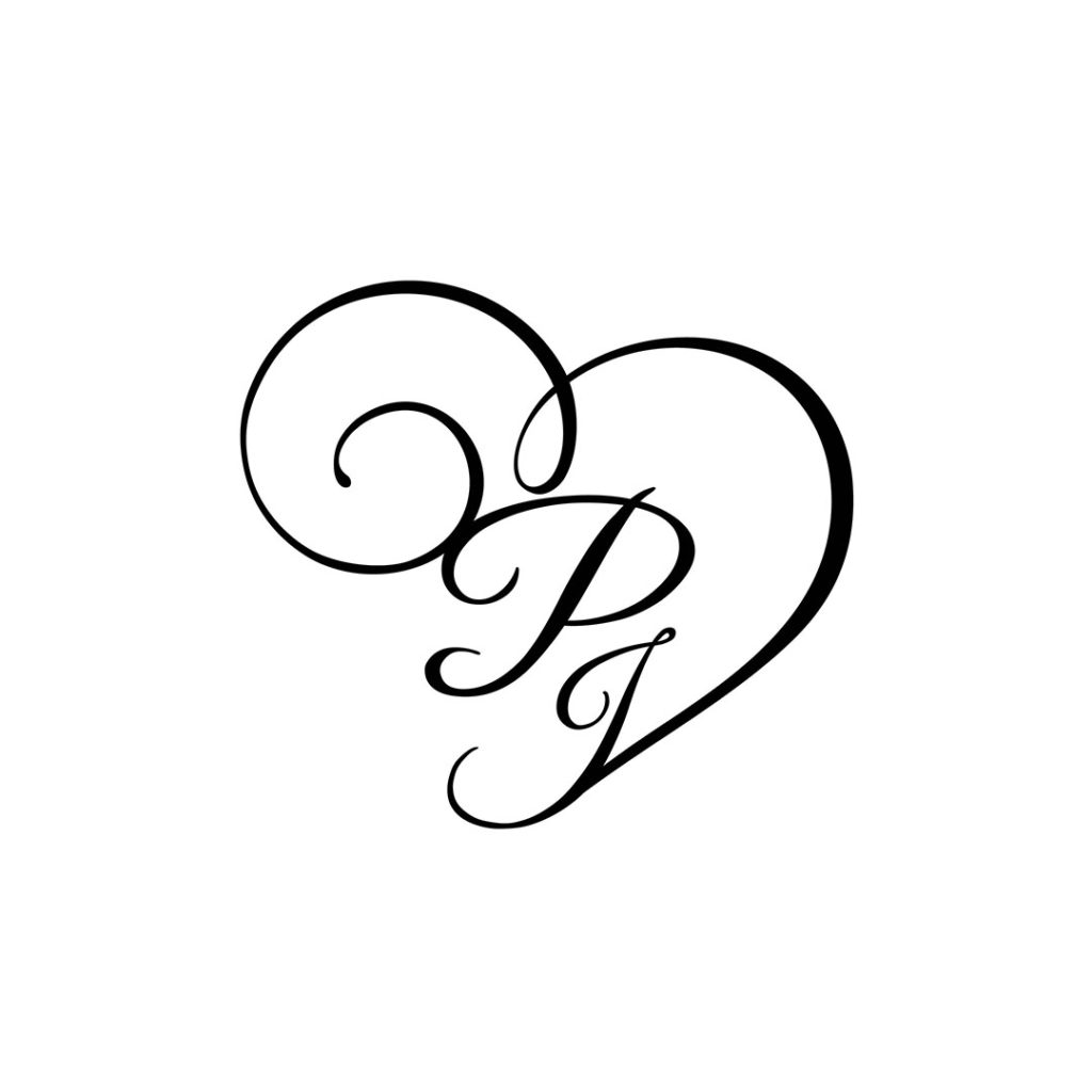 Detail Initialen Logo Hochzeit Nomer 16