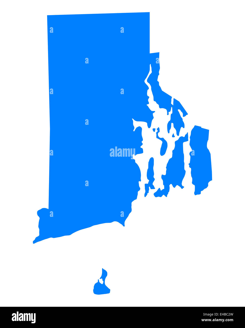 Detail Rhode Island Karte Nomer 13