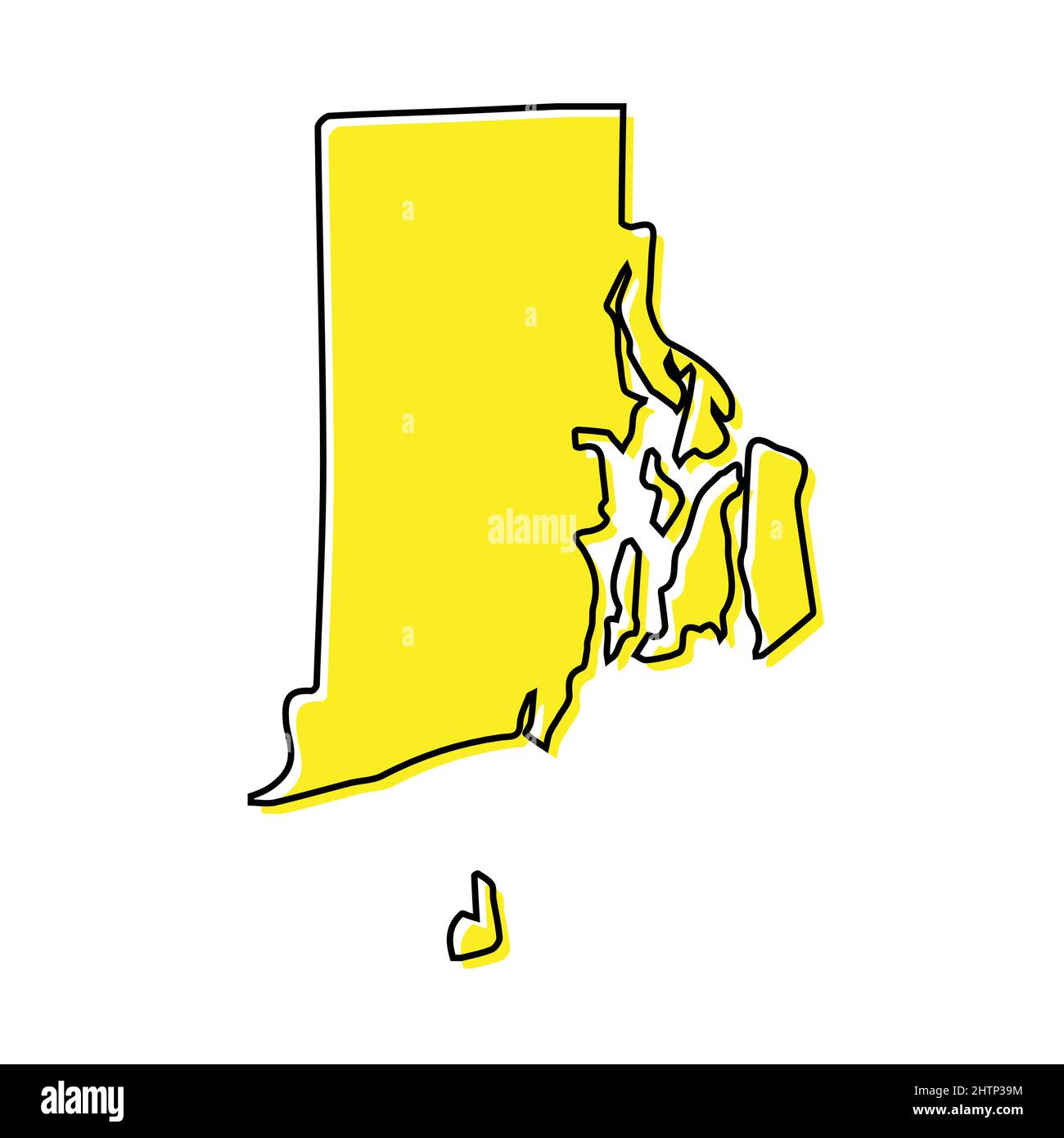 Detail Rhode Island Karte Nomer 24