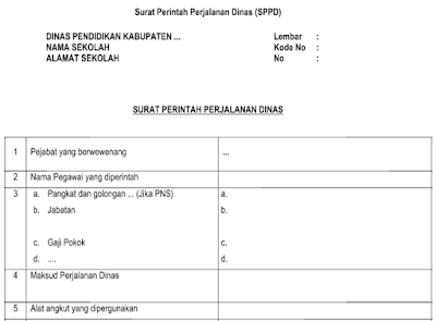 Detail Surat Perintah Perjalanan Dinas Nomer 43