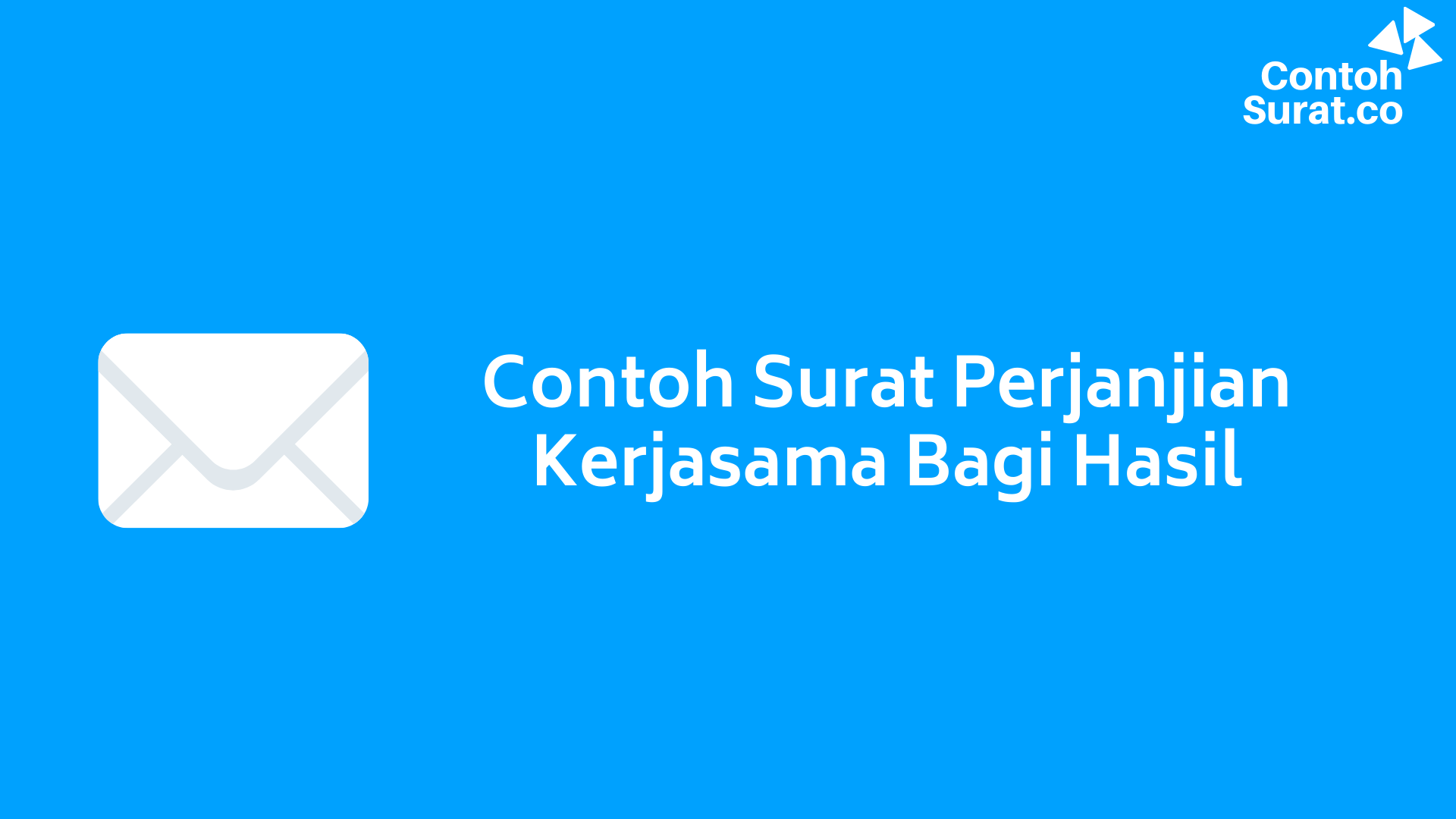 Detail Surat Perjanjian Bagi Hasil Nomer 54