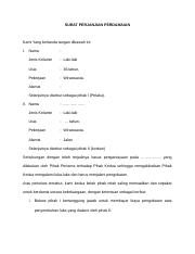 Detail Surat Perjanjian Damai Doc Nomer 17