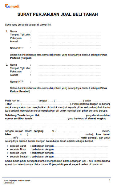 Detail Surat Perjanjian Damai Doc Nomer 41