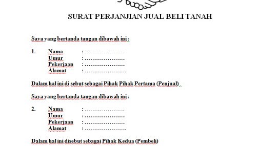 Detail Surat Perjanjian Kredit Hp Nomer 21