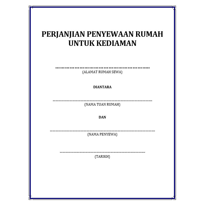 Detail Surat Perjanjian Rumah Nomer 43