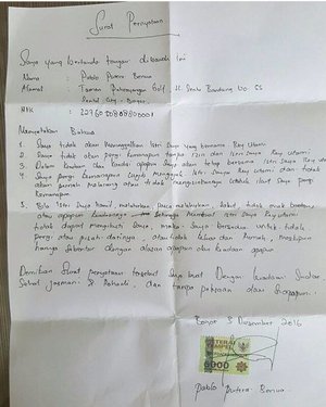 Detail Surat Perjanjian Rumah Tangga Nomer 6