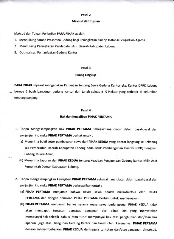 Detail Surat Perjanjian Sewa Menyewa Barang Nomer 29