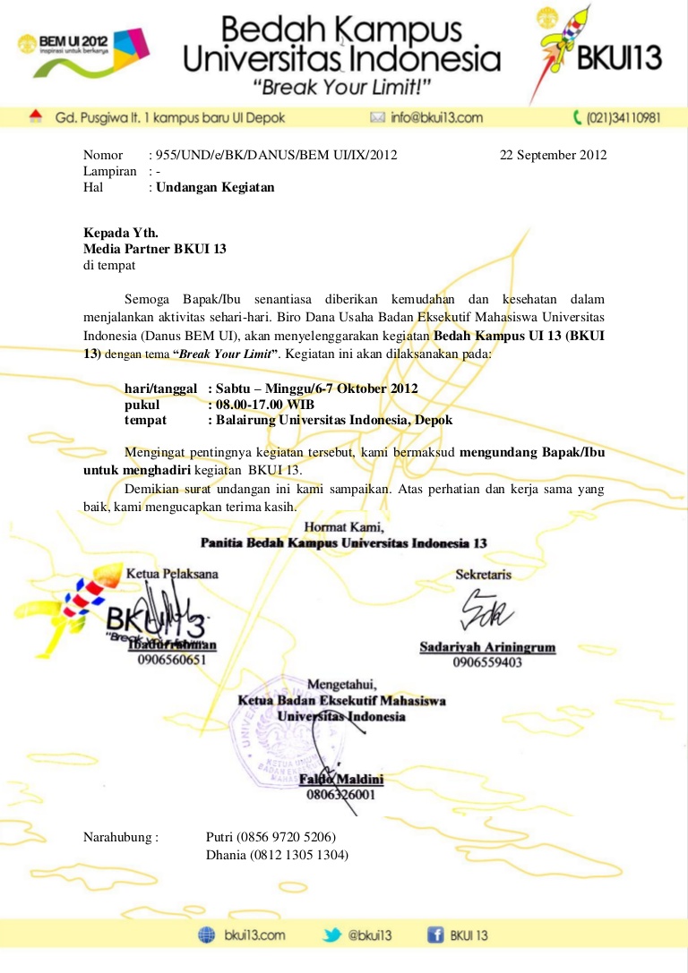 Detail Surat Perjanjian Sponsorship Nomer 25