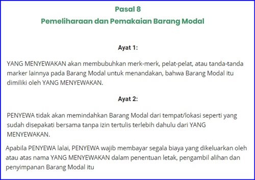 Detail Surat Perjanjian Usaha Modal Bersama Nomer 51