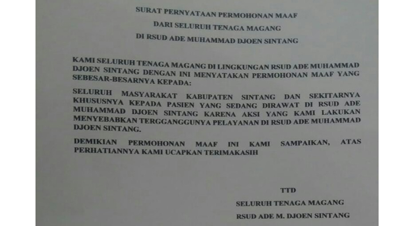 Detail Surat Permintaan Maaf Nomer 14