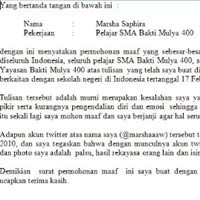 Detail Surat Permintaan Maaf Nomer 48