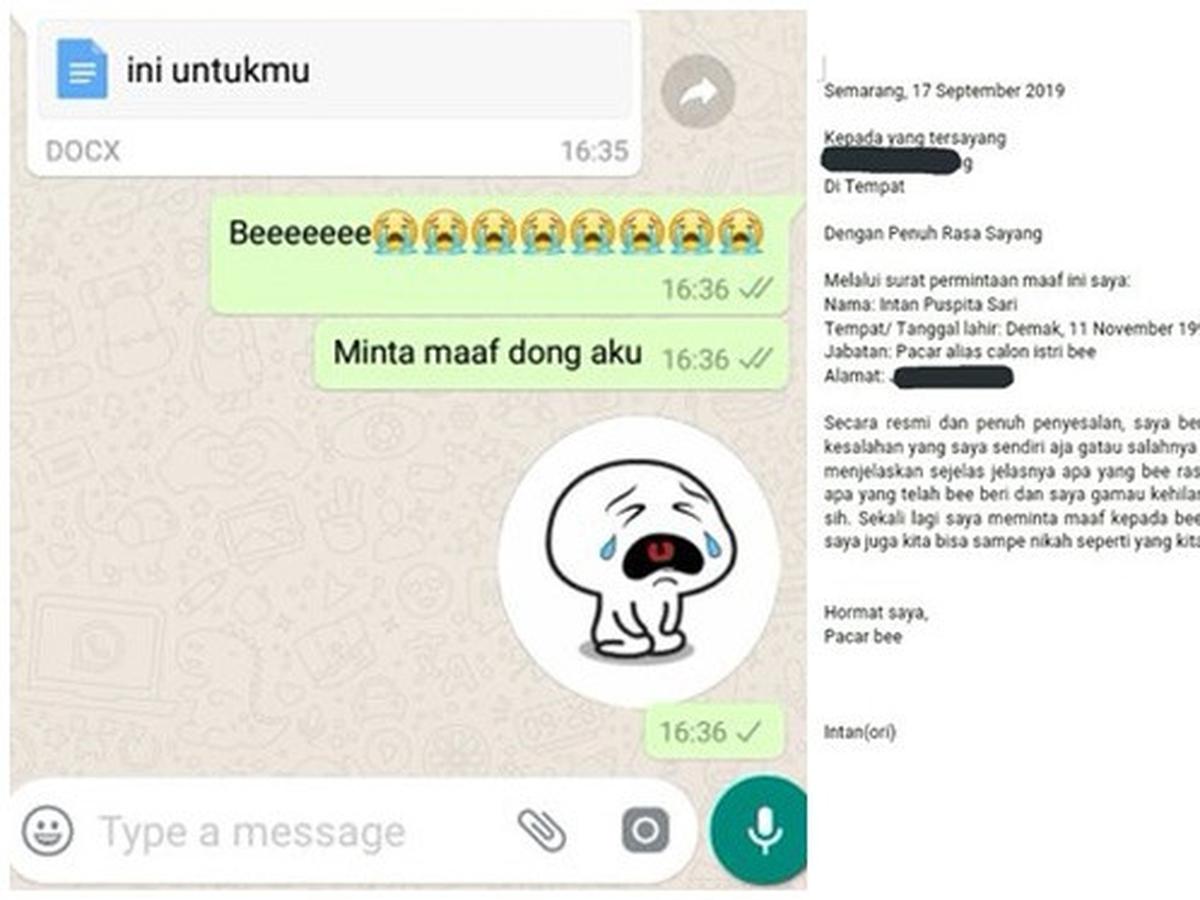 Detail Surat Permintaan Maaf Kepada Pacar Nomer 10