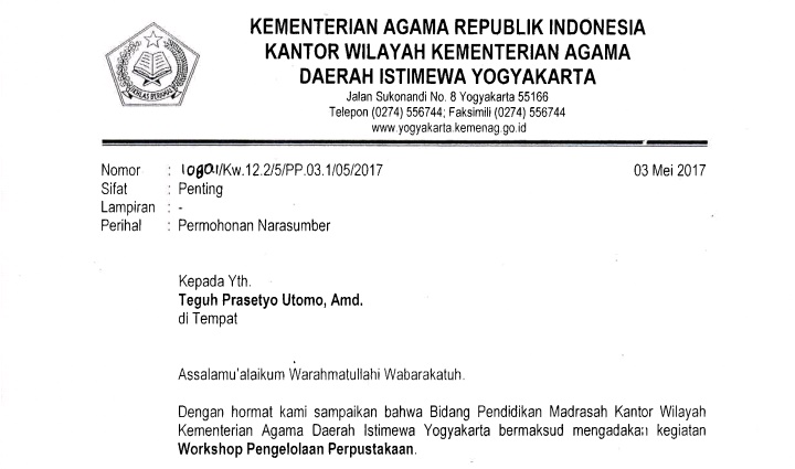 Detail Surat Permintaan Narasumber Nomer 42