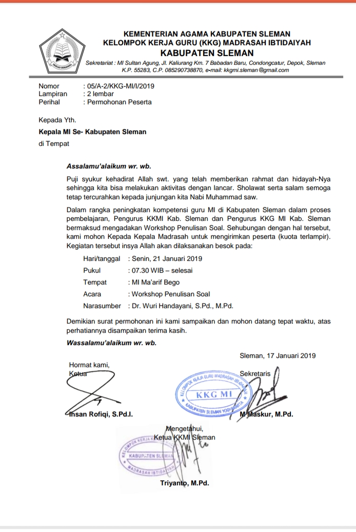 Detail Surat Permintaan Narasumber Nomer 52