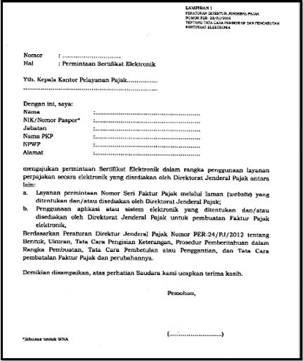 Detail Surat Permintaan Sertifikat Elektronik Nomer 18