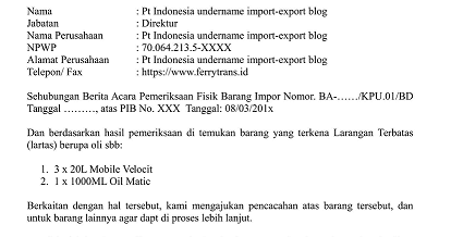 Detail Surat Permohonan Barang Nomer 35