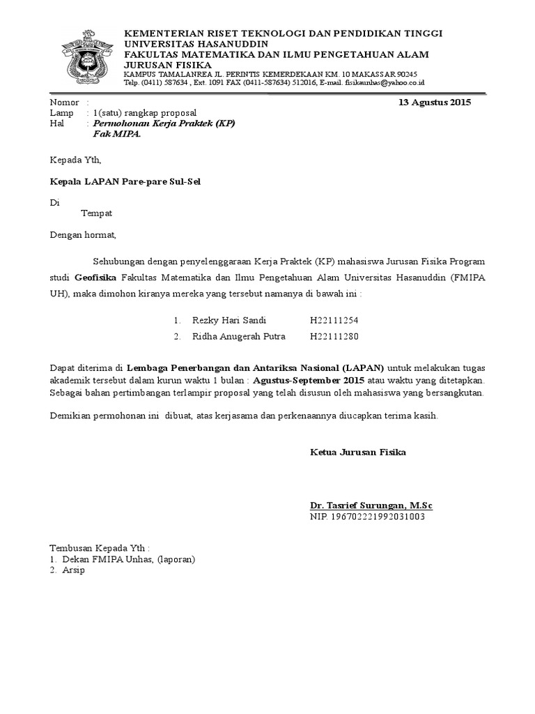 Detail Surat Permohonan Doc Nomer 12