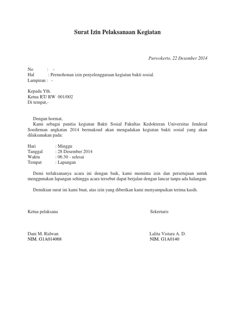 Detail Surat Permohonan Izin Kegiatan Koleksi Nomer 0