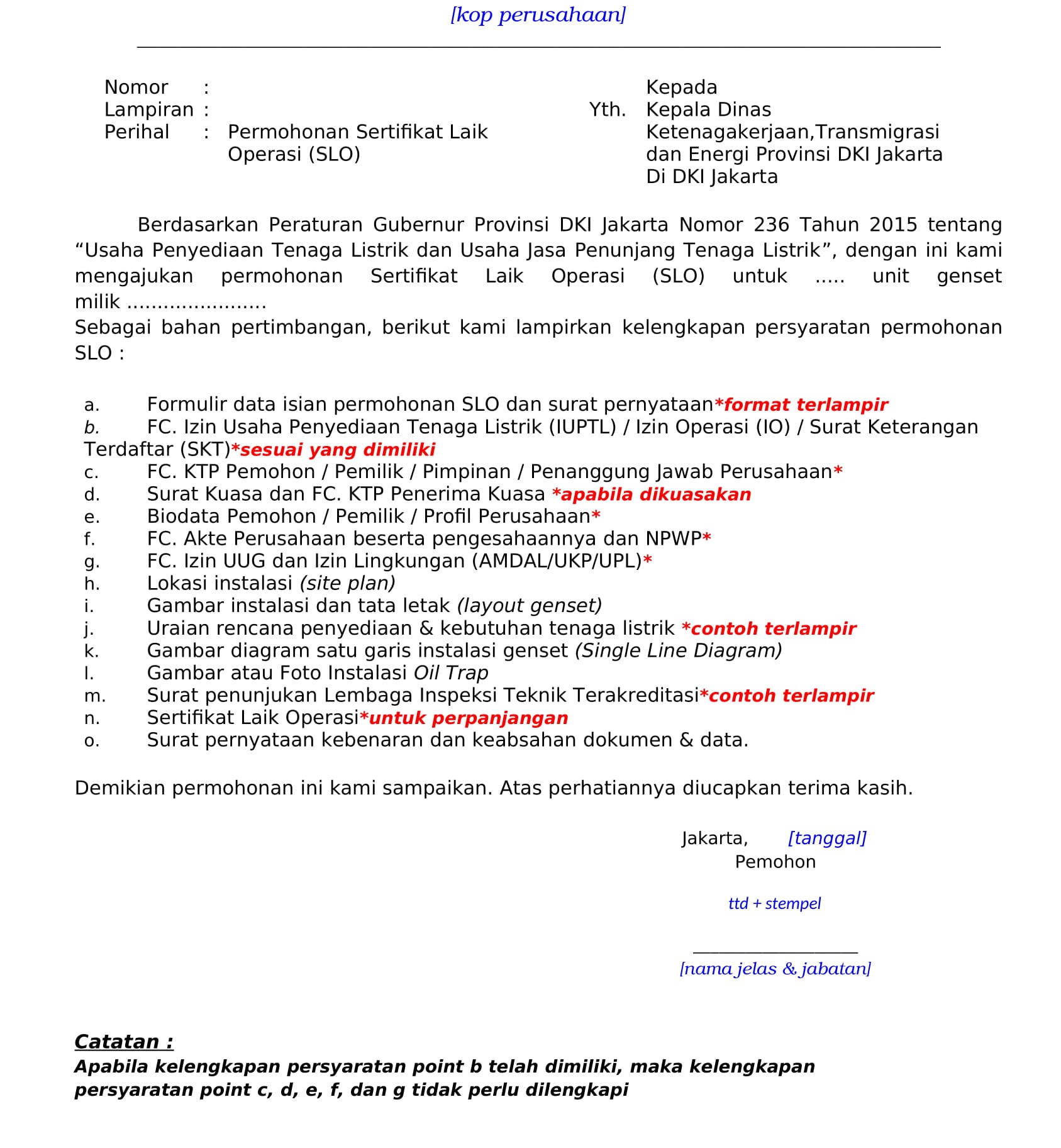 Detail Surat Permohonan Izin Usaha Nomer 36