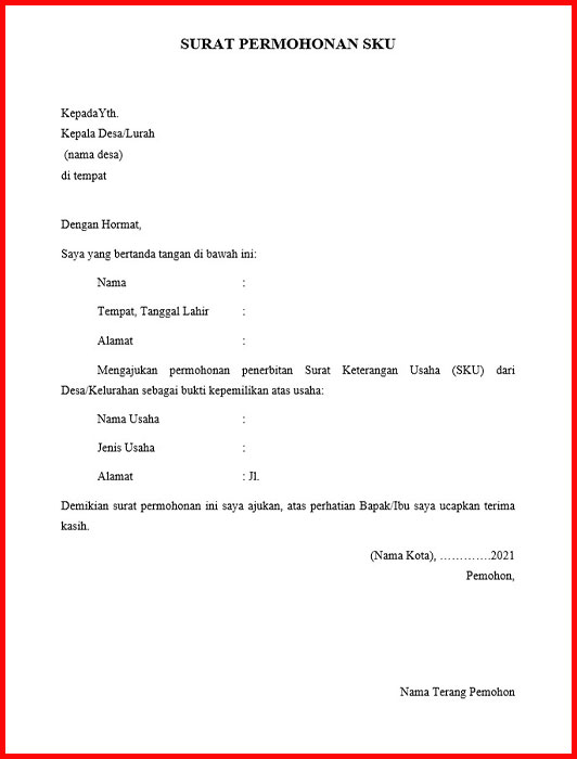 Detail Surat Permohonan Kredit Bank Bni Nomer 46