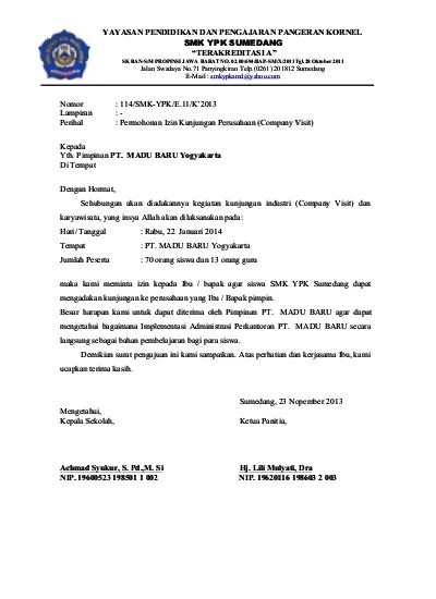 Detail Surat Permohonan Kunjungan Nomer 7