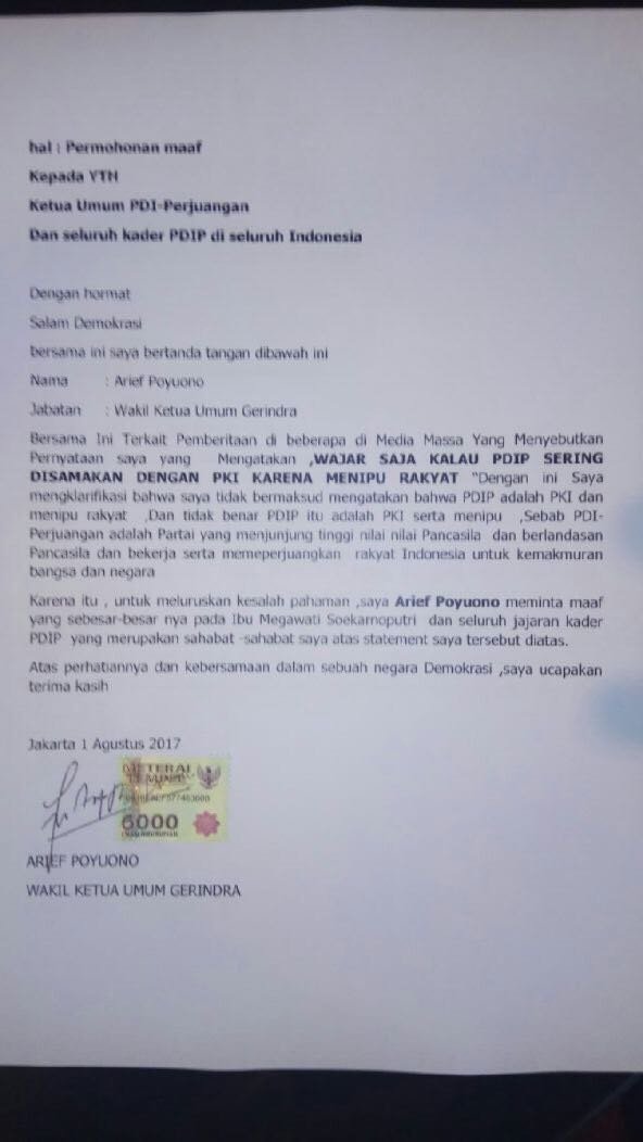 Detail Surat Permohonan Maaf Nomer 16