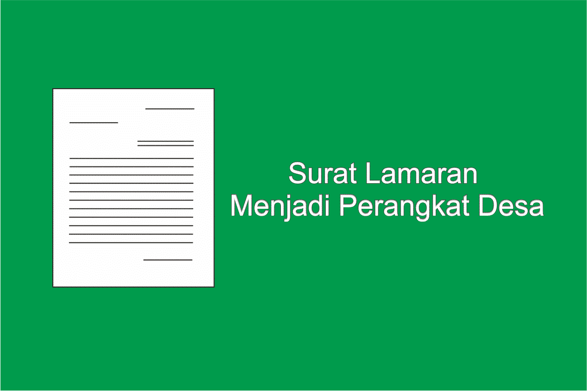 Detail Surat Permohonan Menjadi Perangkat Desa Nomer 33