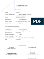 Detail Surat Permohonan Mutasi Guru Nomer 27