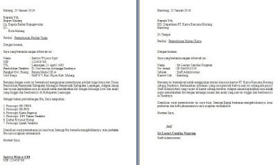 Detail Surat Permohonan Mutasi Pns Nomer 51