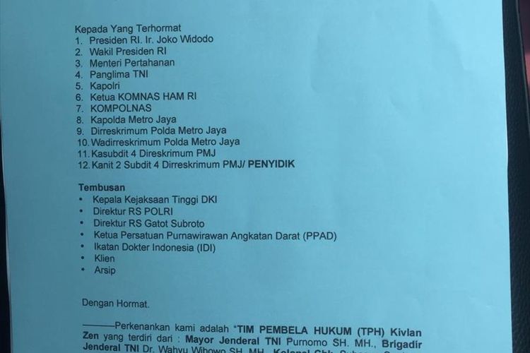 Detail Surat Permohonan Penangguhan Penahanan Nomer 35