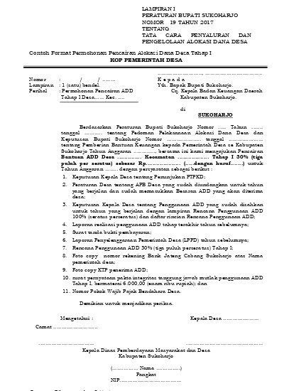 Detail Surat Permohonan Pencairan Dana Nomer 31