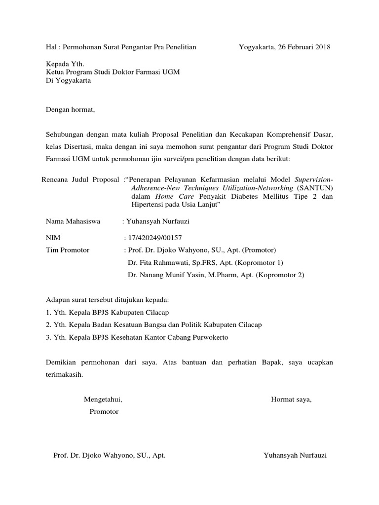 Detail Surat Permohonan Penelitian Nomer 21