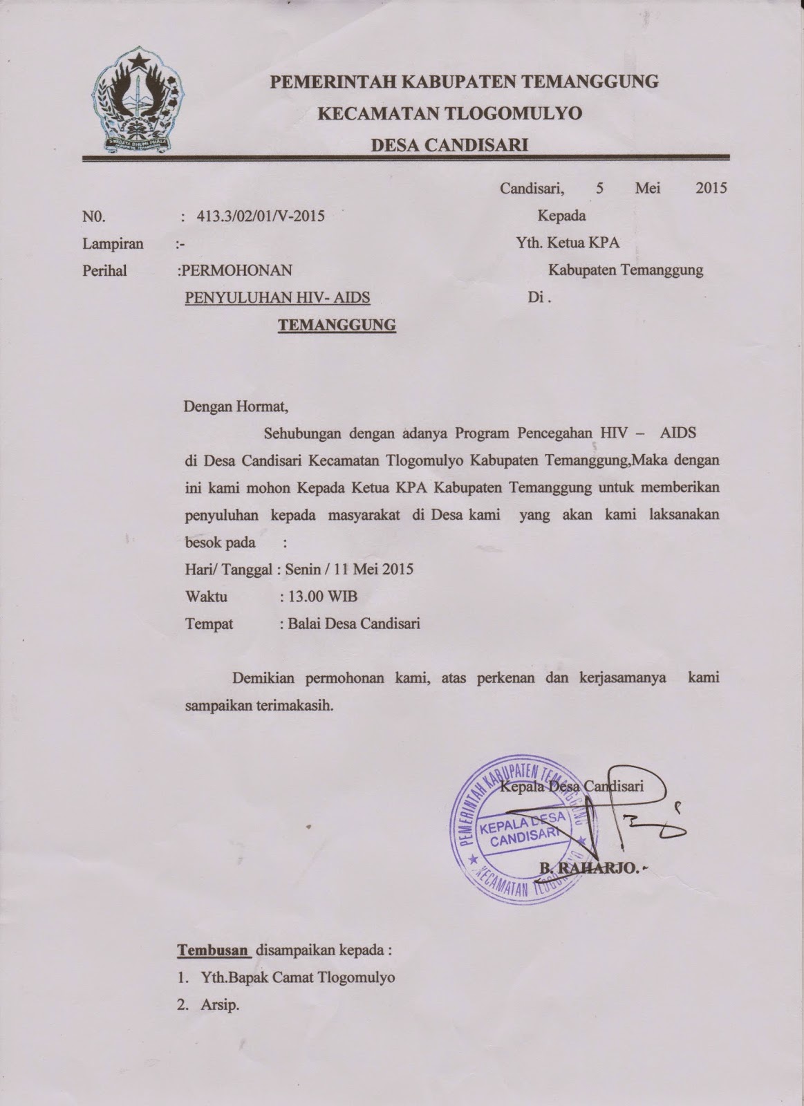 Detail Surat Permohonan Penyuluhan Nomer 8