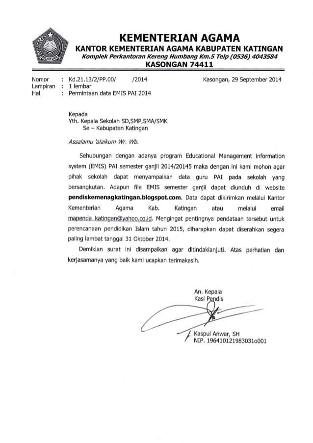 Detail Surat Permohonan Permintaan Data Nomer 18