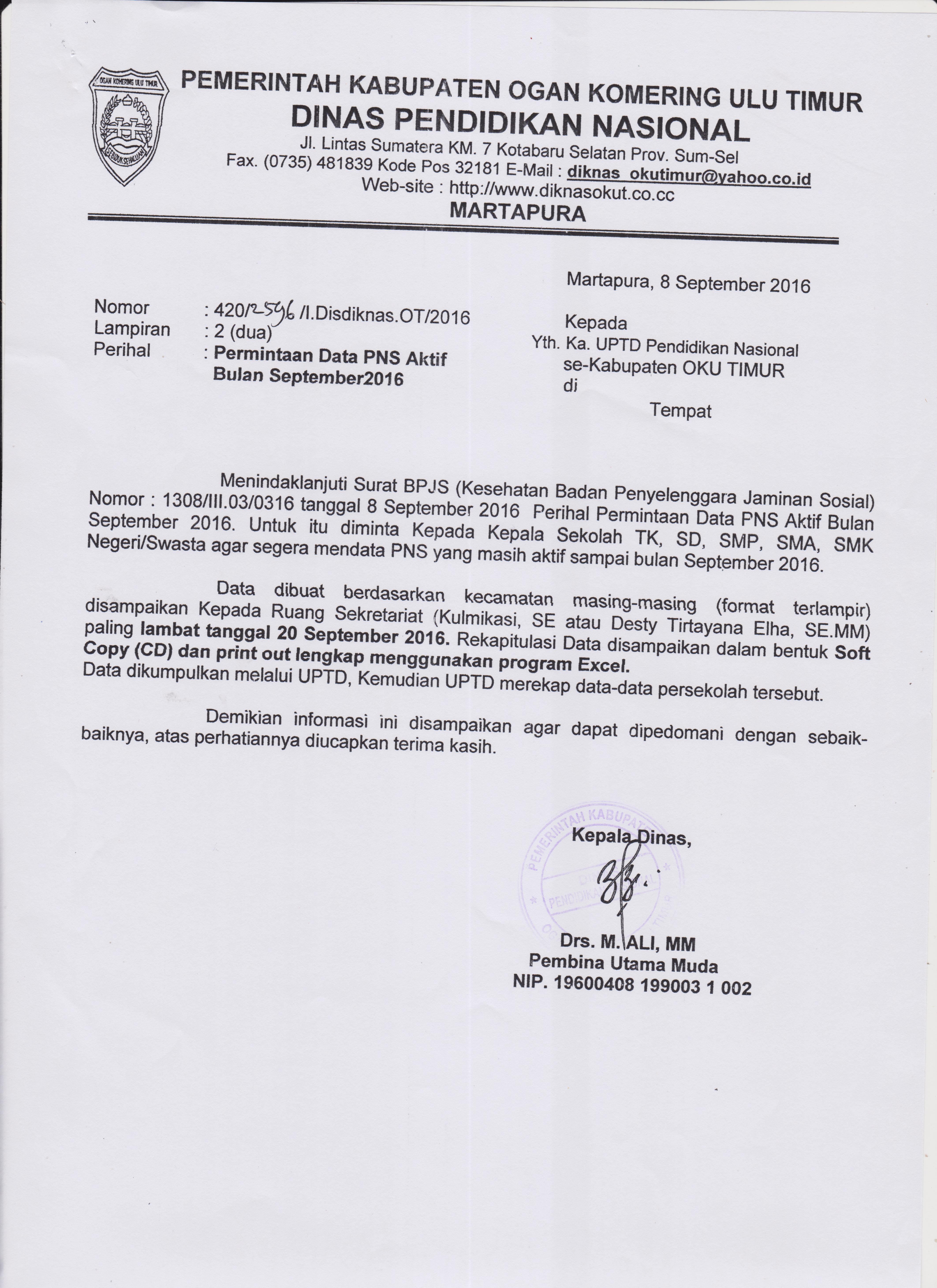 Detail Surat Permohonan Permintaan Data Nomer 41