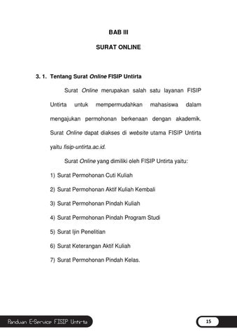 Detail Surat Permohonan Pindah Kuliah Nomer 46