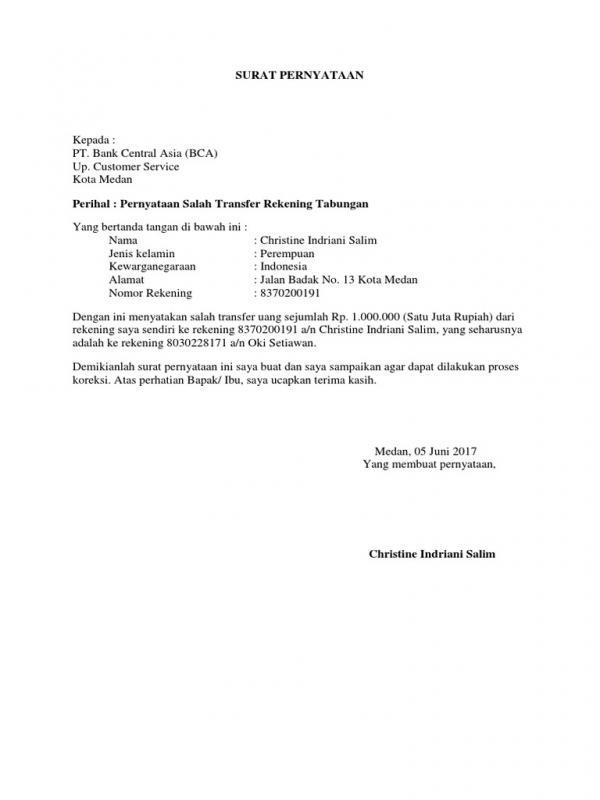 Detail Surat Permohonan Refund Nomer 13