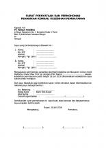 Detail Surat Permohonan Refund Nomer 19